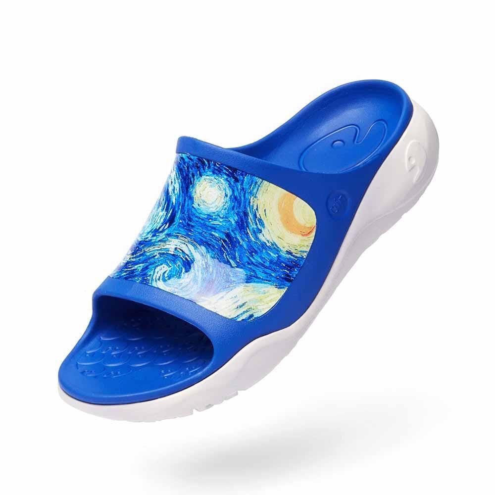 UIN Men's Sandals Beach Summer Casual Slippers (Starry Night Ibiza 5431)No Box - Picture 10 of 10